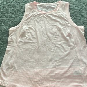 Talbot top large petite pink dots